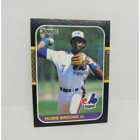 Donruss 87 Jeff Reardon, Tim Raines Hubie Brooks Expos 4 Baseball Card Bundle - Picture 3 of 10